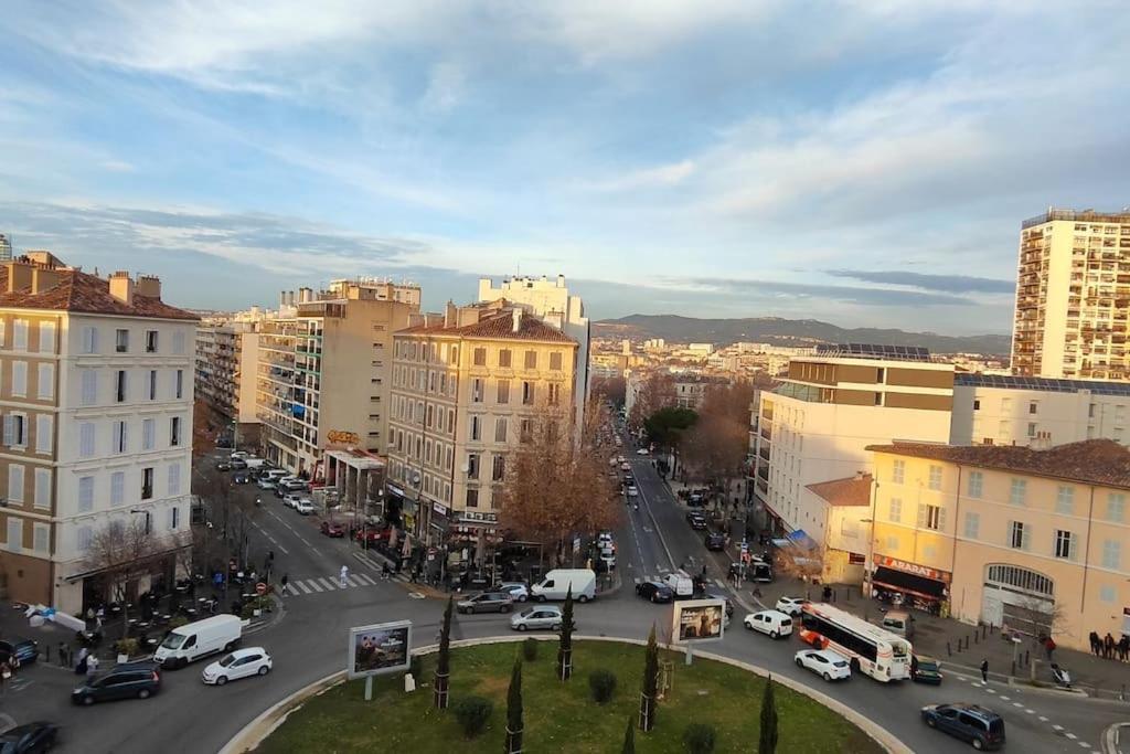 Vue Mer Et Et Notre Dame Centre Ville Avec Balcon Et Parking Marseille Ngoại thất bức ảnh